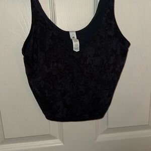 Black Sleeveless Women's Top